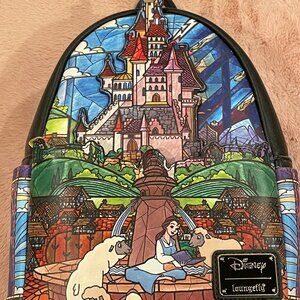 NEW Disney Beauty and the Beast Loungefly